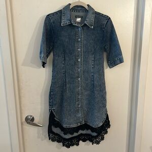 Denim dress